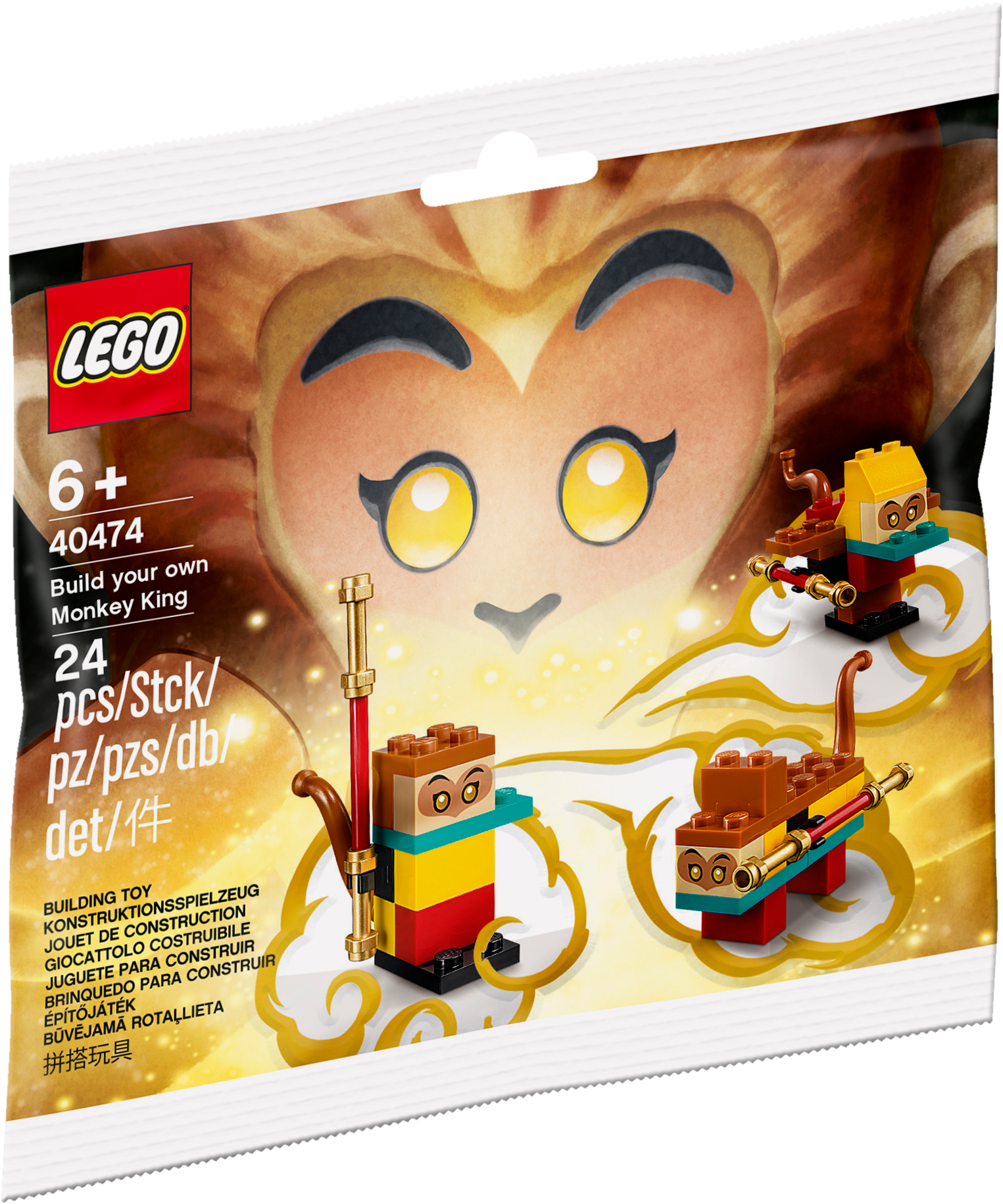 LEGO 40474 Postav si svého Opičího krále