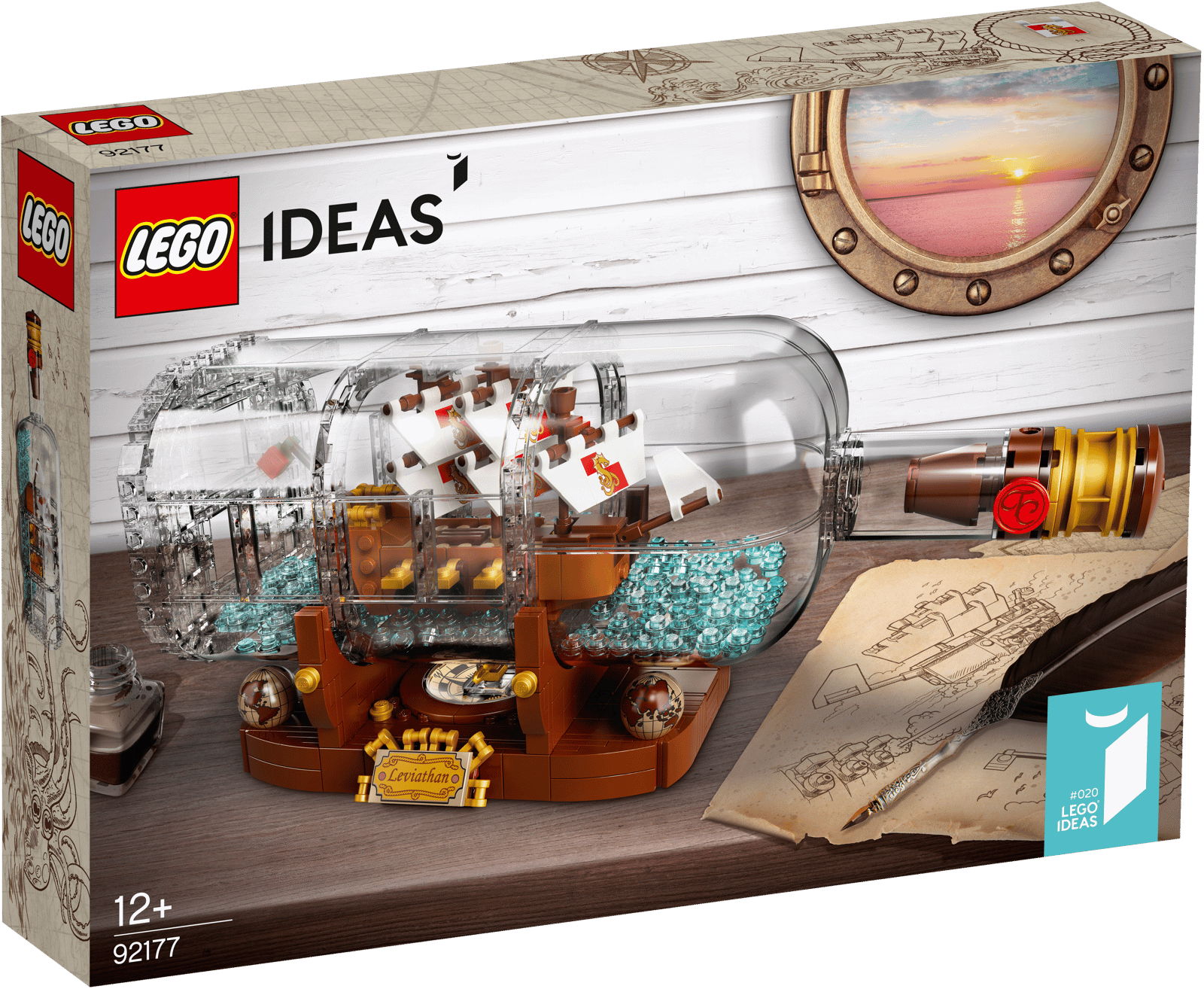 LEGO 92177 Ladja v steklenici