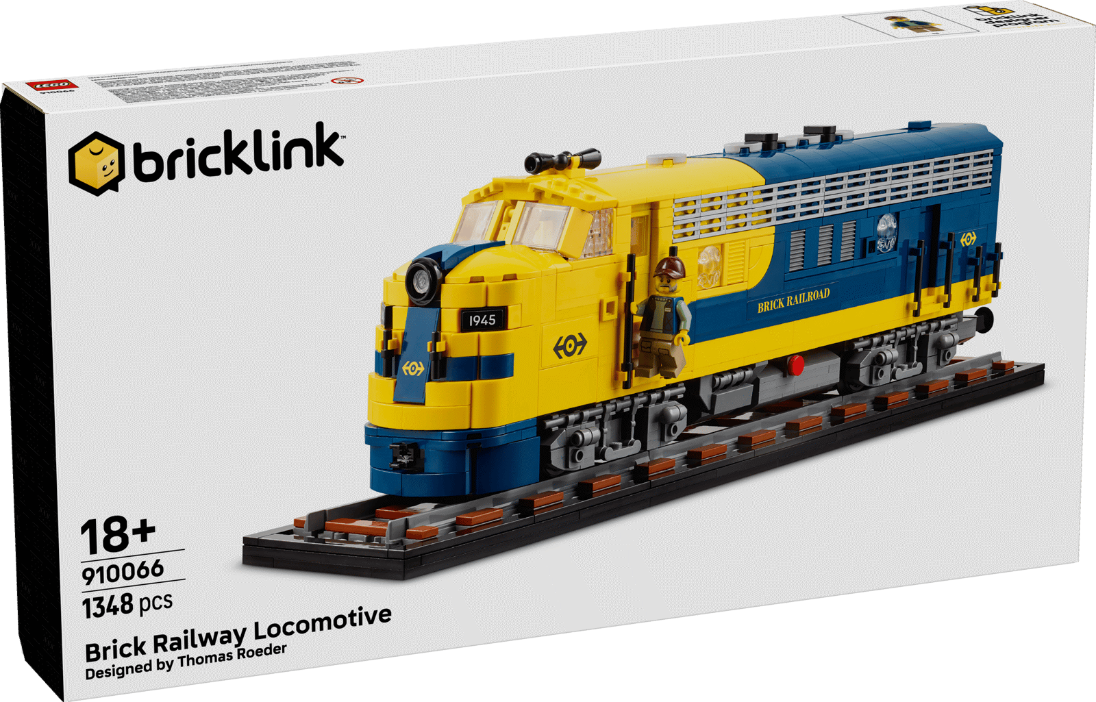 LEGO 910066 Locomotora de Brick Railroad