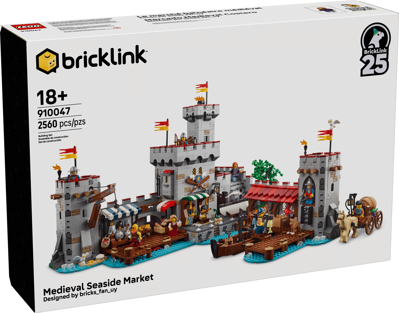 LEGO 910047 Middelaldersk havnemarked