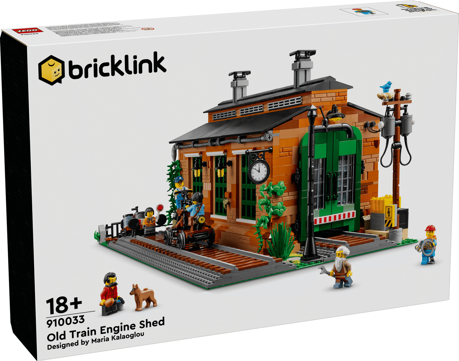 LEGO 910033 Staré vlakové depo