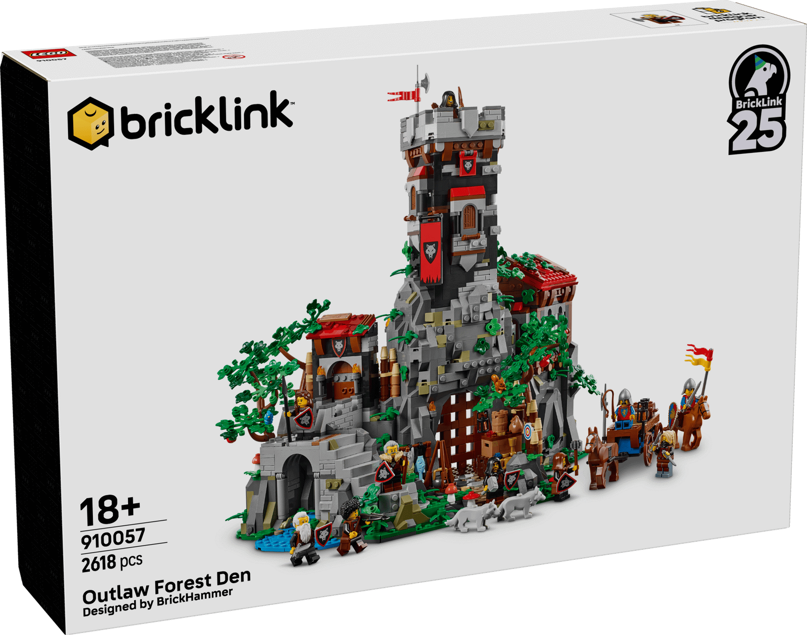 LEGO 910057 Plėšikų lindynė miške